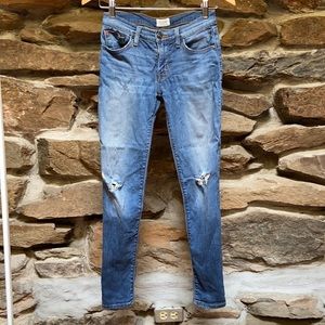 Hudson Krista Super Skinny Crop Jeans Denim 24